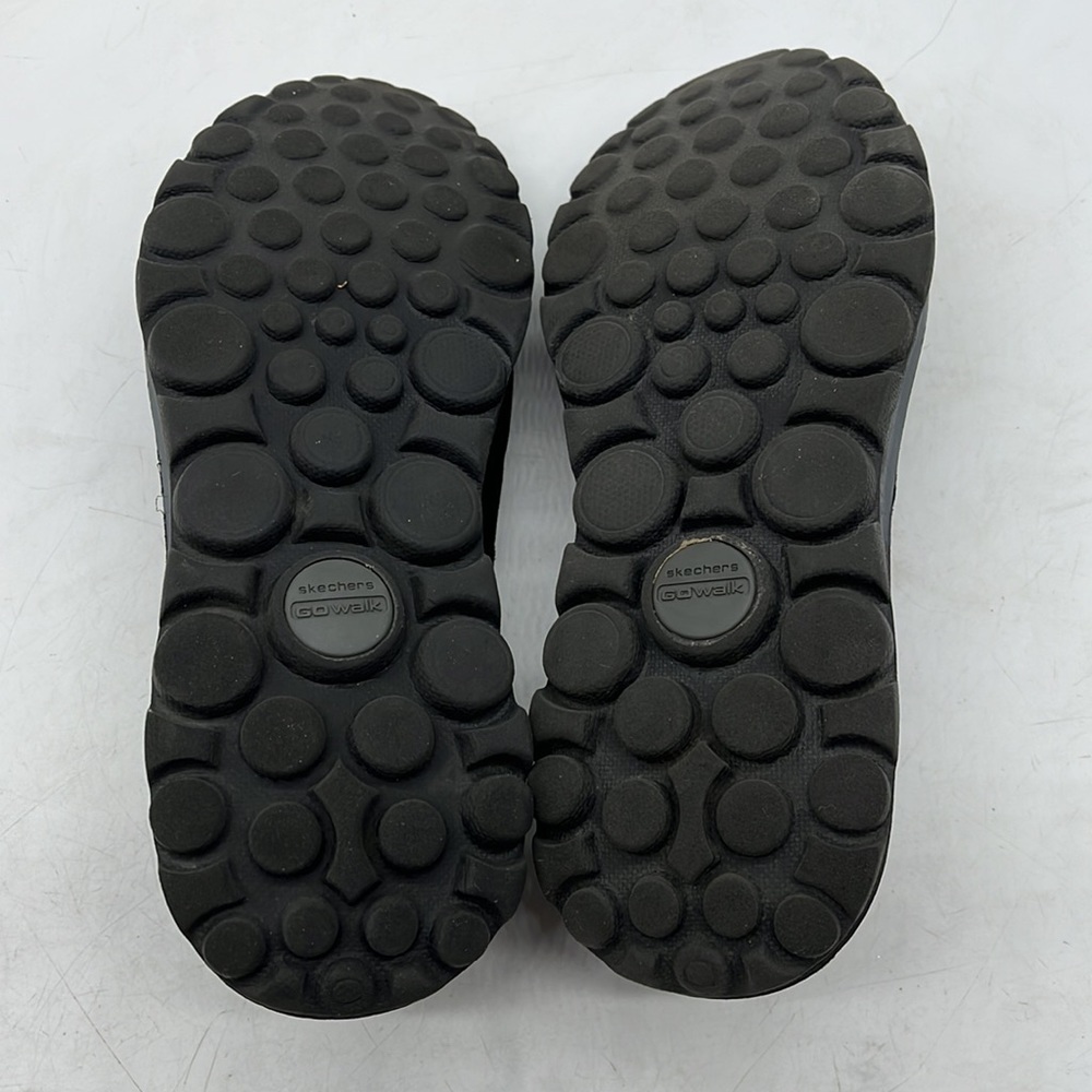 Skechers Black Suede Slip On Loafers Memory Foam Footbed Size 8. BLO2898F - Picture 6 of 8
